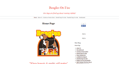 Desktop Screenshot of beaglesonfire.com